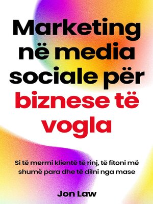cover image of Marketing në media sociale për biznese të vogla